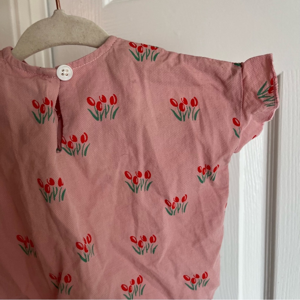 Siaomimi floral ruffle top blouse - Picture 6 of 6